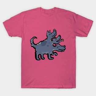 Kerberos, the triple-headed hound of hades T-Shirt